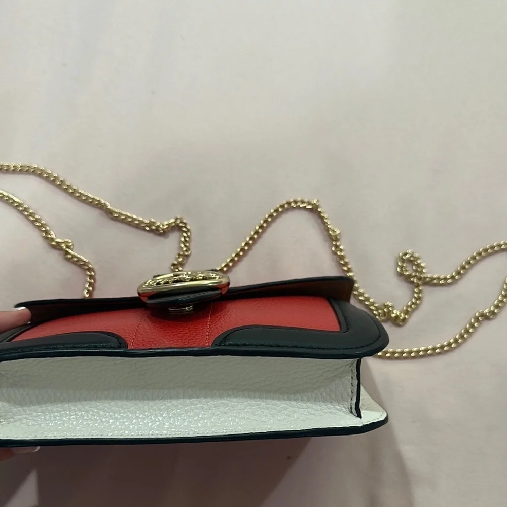 Coach Georgie Crossbody In Colorblock